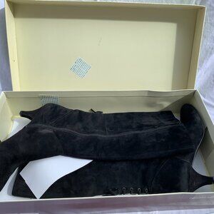 Black Suede Dinka Boots size 11 by Naturalizer